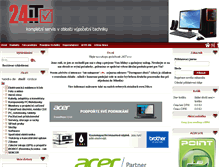 Tablet Screenshot of 24it.prodejonline.cz